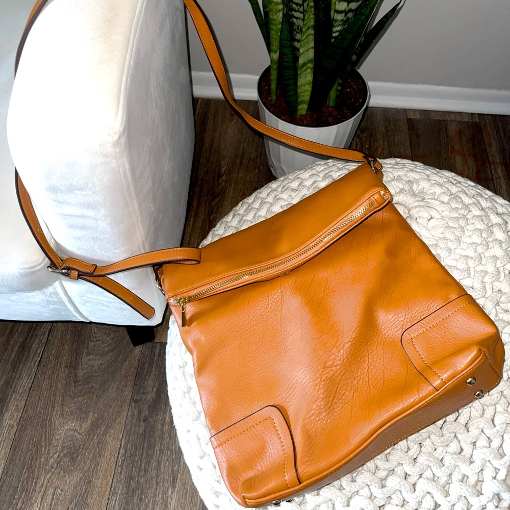 Charming Charlie’s faux leather crossbody